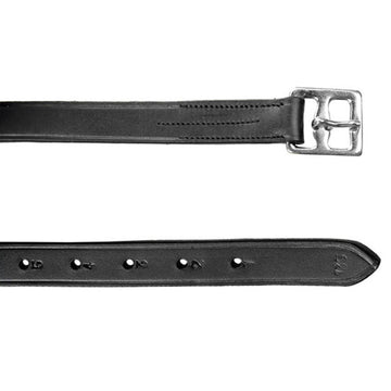Horze Classic Stirrup Leathers Durable and Secure for Equestrian Riding Dark Brown